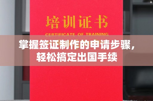 昌乐掌握签证制作的申请步骤，轻松搞定出国手续